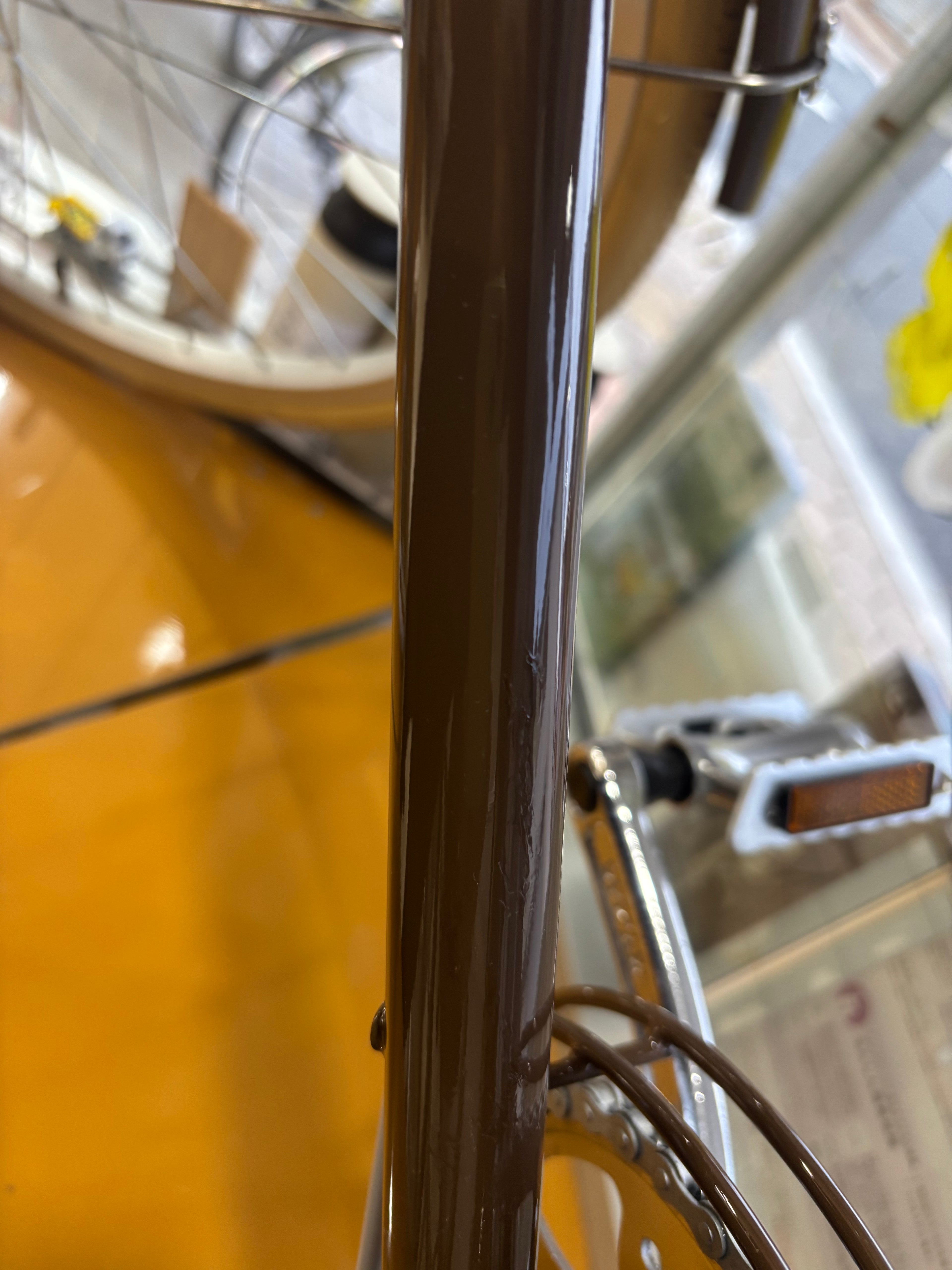 店舗受取 （対面）／【アウトレット・試乗車特別販売】 tokyobike（トーキョーバイク）TOKYOBIKE Jr. Step 24（現品1台のみ）/カラー：エイコーンブラウン★子供用自転車
