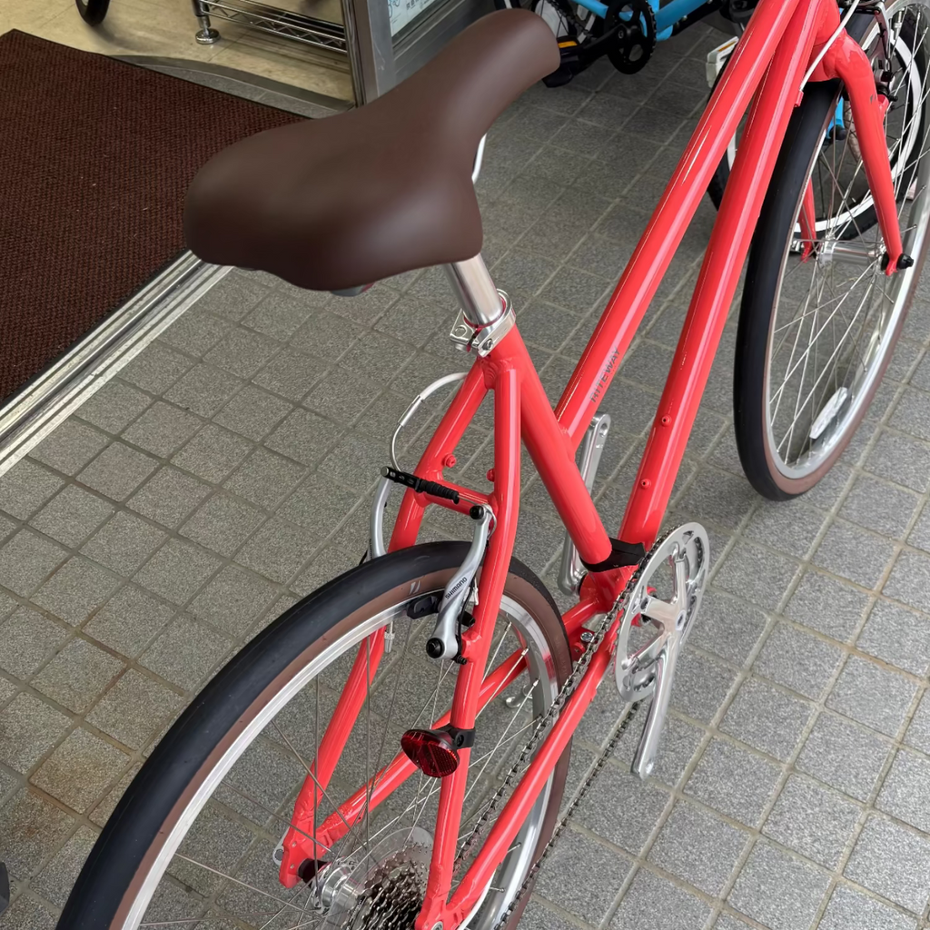 店舗受取／RITEWEY（ライトウェイ） PASTURE（パスチャー）440・グロスサクラレッド★クロス・８段変速