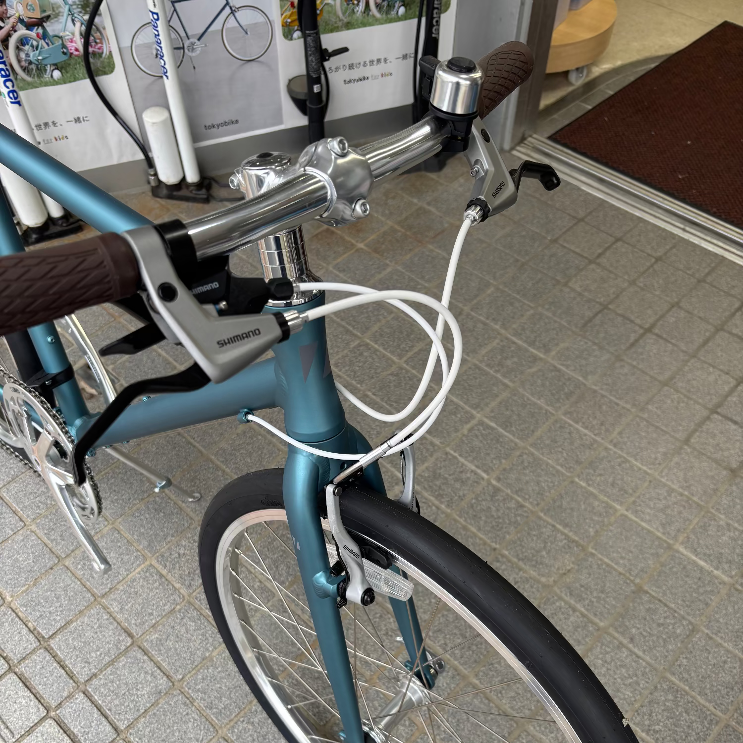 店舗受取／RITEWEY（ライトウェイ） SHEPHERD（シェファード）440（24"）・マットスチールブルーメタリック★クロス・８段変速