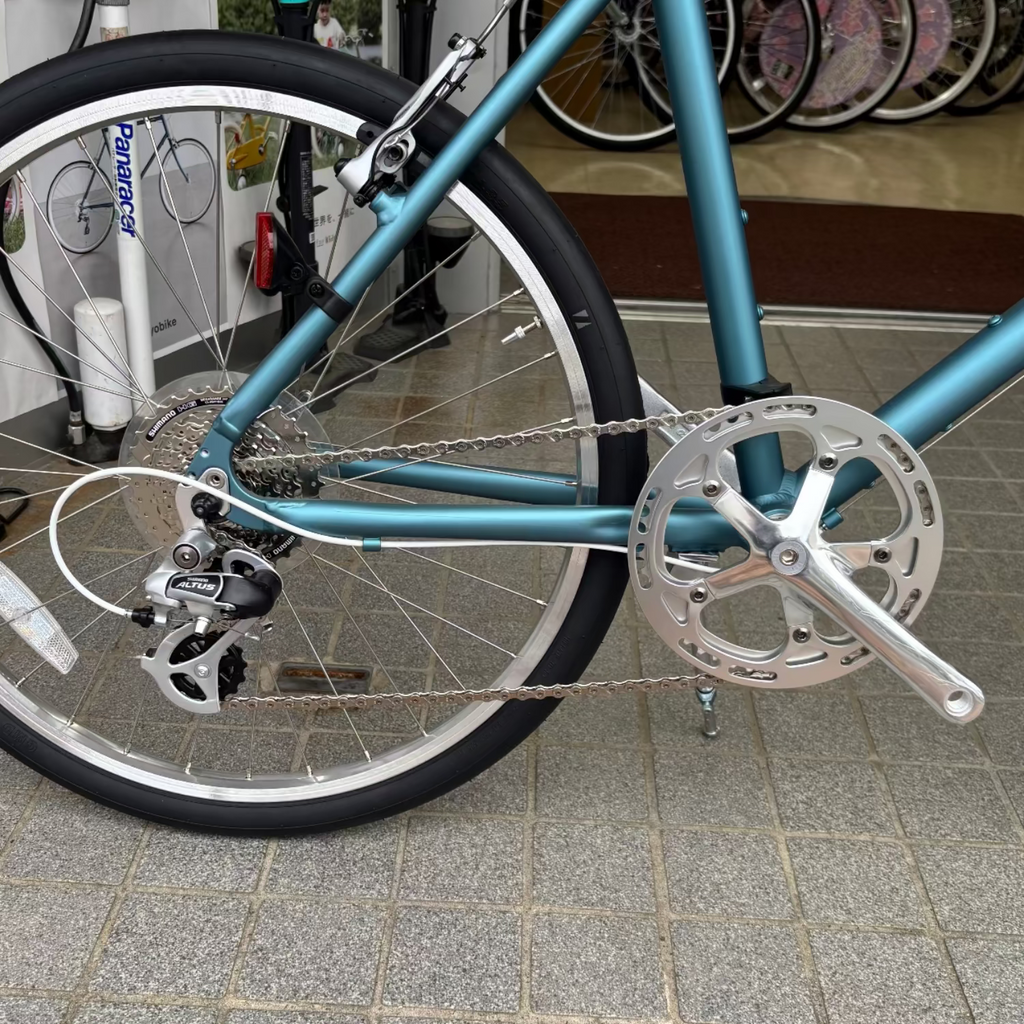 店舗受取／RITEWEY（ライトウェイ） SHEPHERD（シェファード）440（24"）・マットスチールブルーメタリック★クロス・８段変速