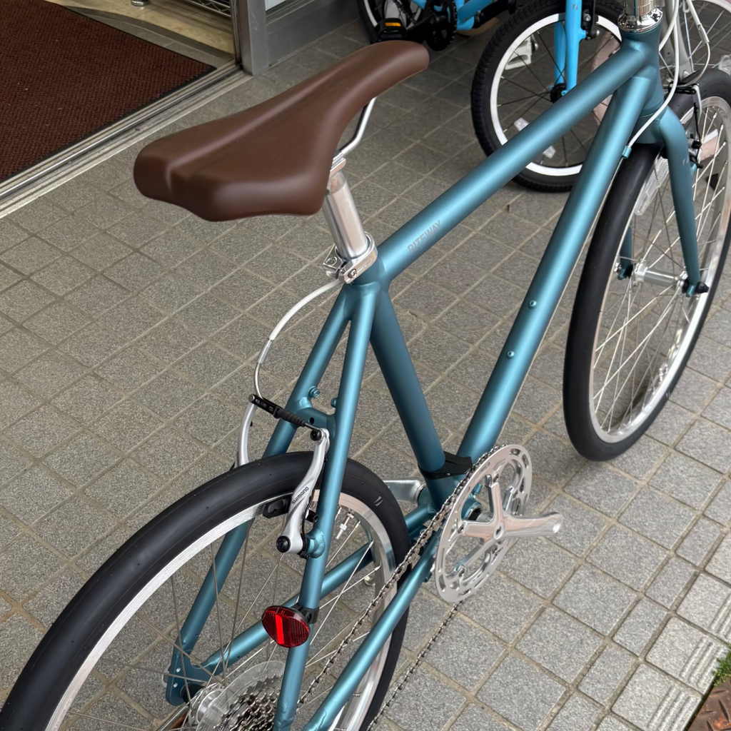 店舗受取／RITEWEY（ライトウェイ） SHEPHERD（シェファード）440（24"）・マットスチールブルーメタリック★クロス・８段変速