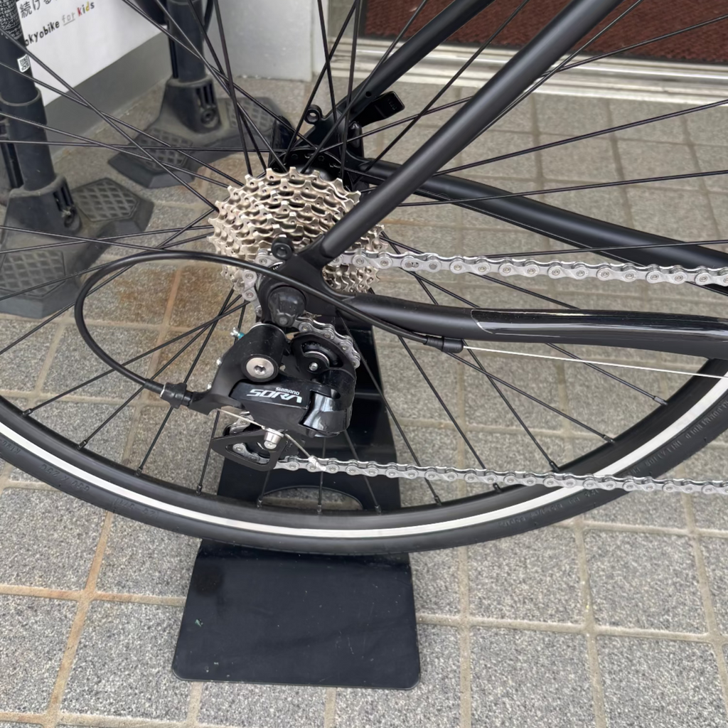 店舗受取 （対面）／【アウトレット・長期在庫品】 tokyobike（トーキョーバイク）TOKYOBIKE SPORT9s（現品1台のみ）/Mサイズ）、カラー：マットブラック★外装9段