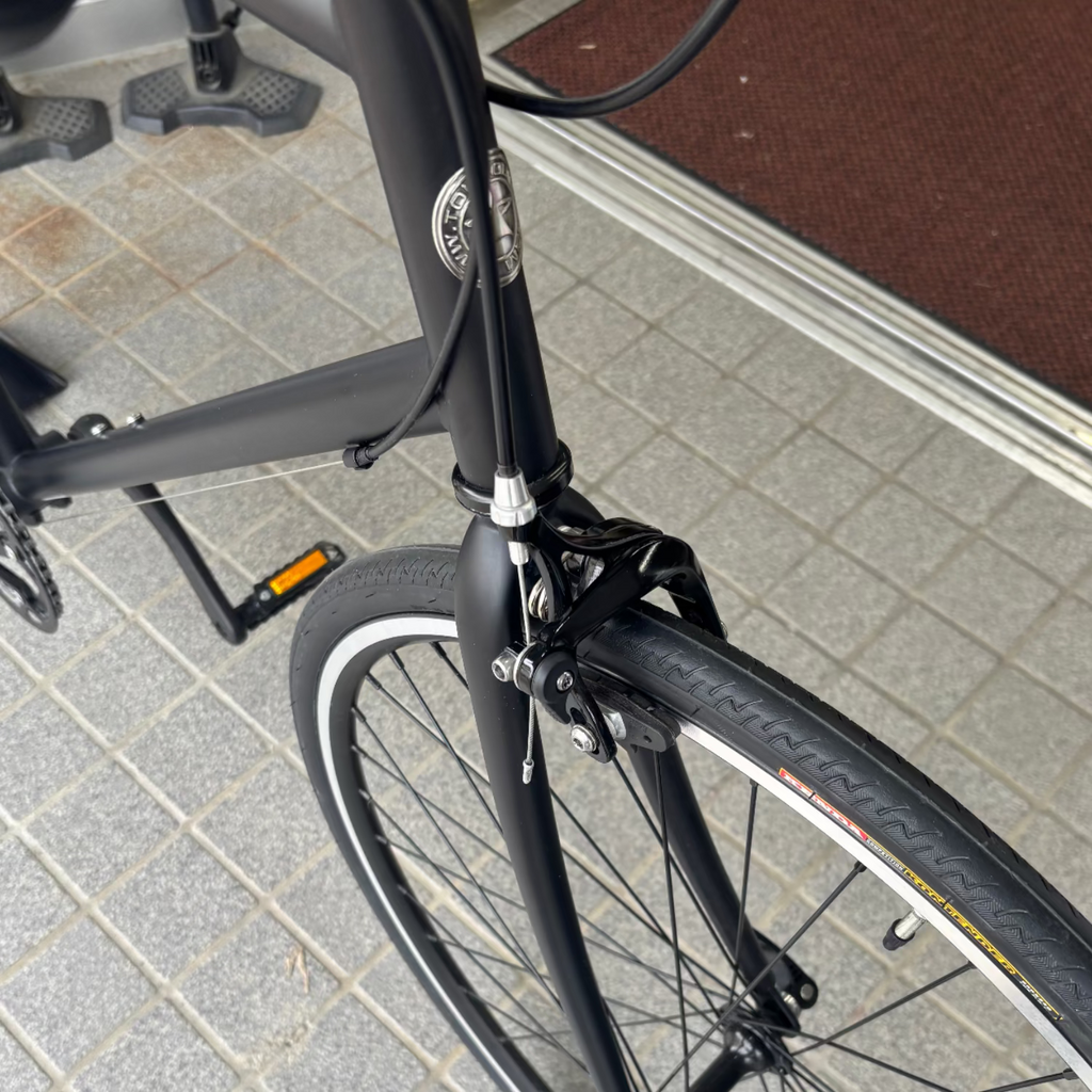 店舗受取 （対面）／【アウトレット・長期在庫品】 tokyobike（トーキョーバイク）TOKYOBIKE SPORT9s（現品1台のみ）/Mサイズ）、カラー：マットブラック★外装9段