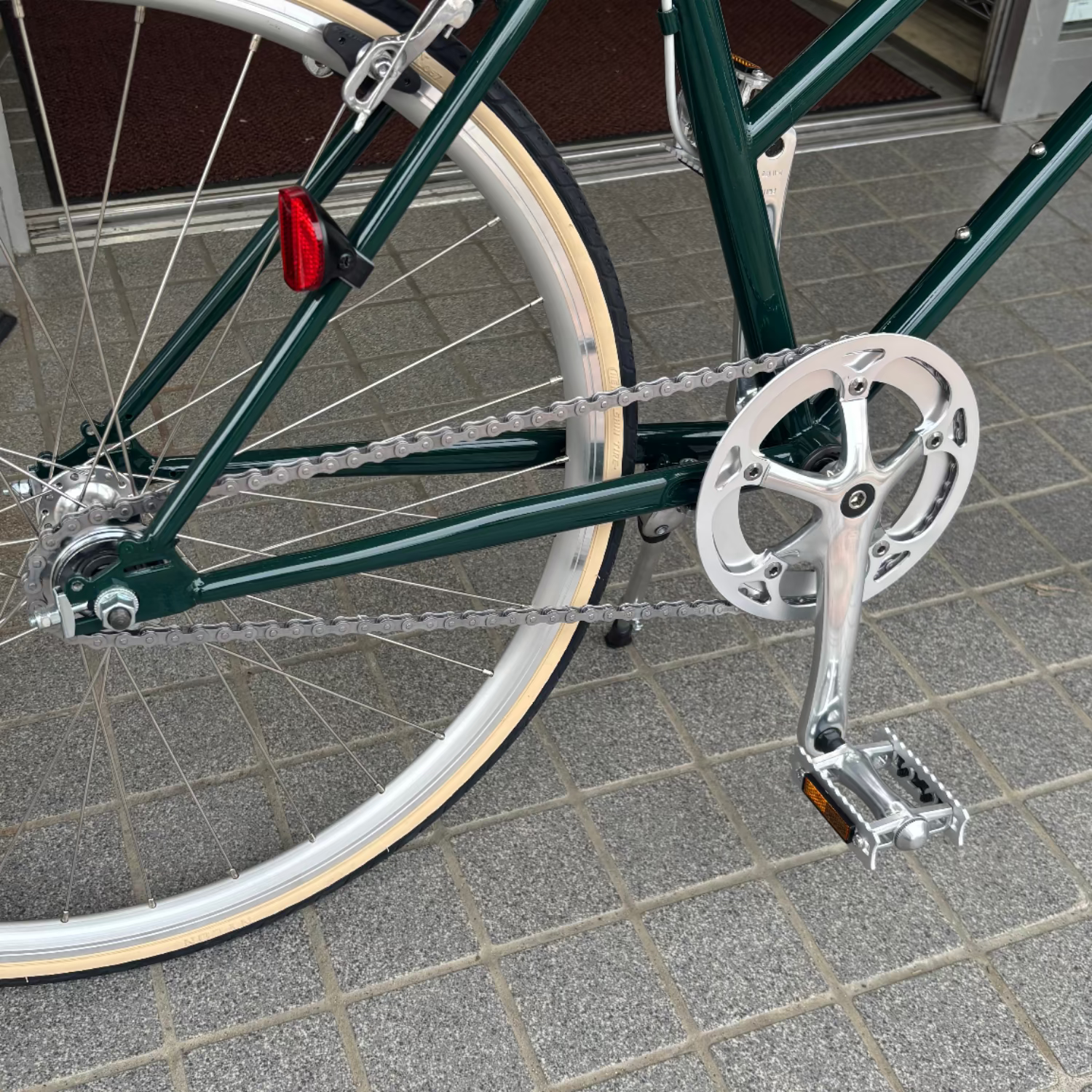 店舗受取 （対面）／tokyobike（トーキョーバイク）TOKYOBIKE LEGER（レジェ）/サイズ：Sサイズ/カラー：ブリティッシュグリーン★シングルモデル