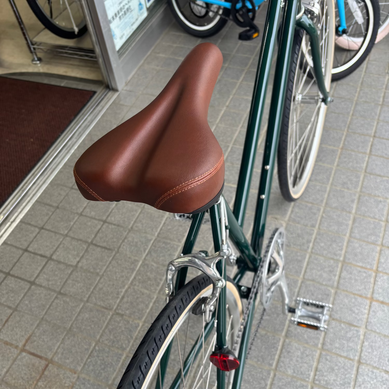 店舗受取 （対面）／tokyobike（トーキョーバイク）TOKYOBIKE LEGER（レジェ）/サイズ：Sサイズ/カラー：ブリティッシュグリーン★シングルモデル