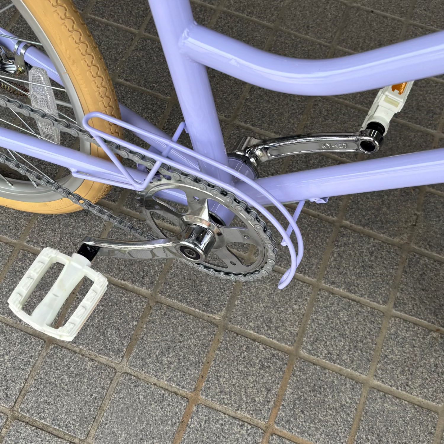 店舗受取 （対面）／【アウトレット・長期在庫,廃番サイズ】 tokyobike（トーキョーバイク）TOKYOBIKE Jr. Step 20 Mサイズ（現品1台のみ）/カラー：ライラック★子供用自転車