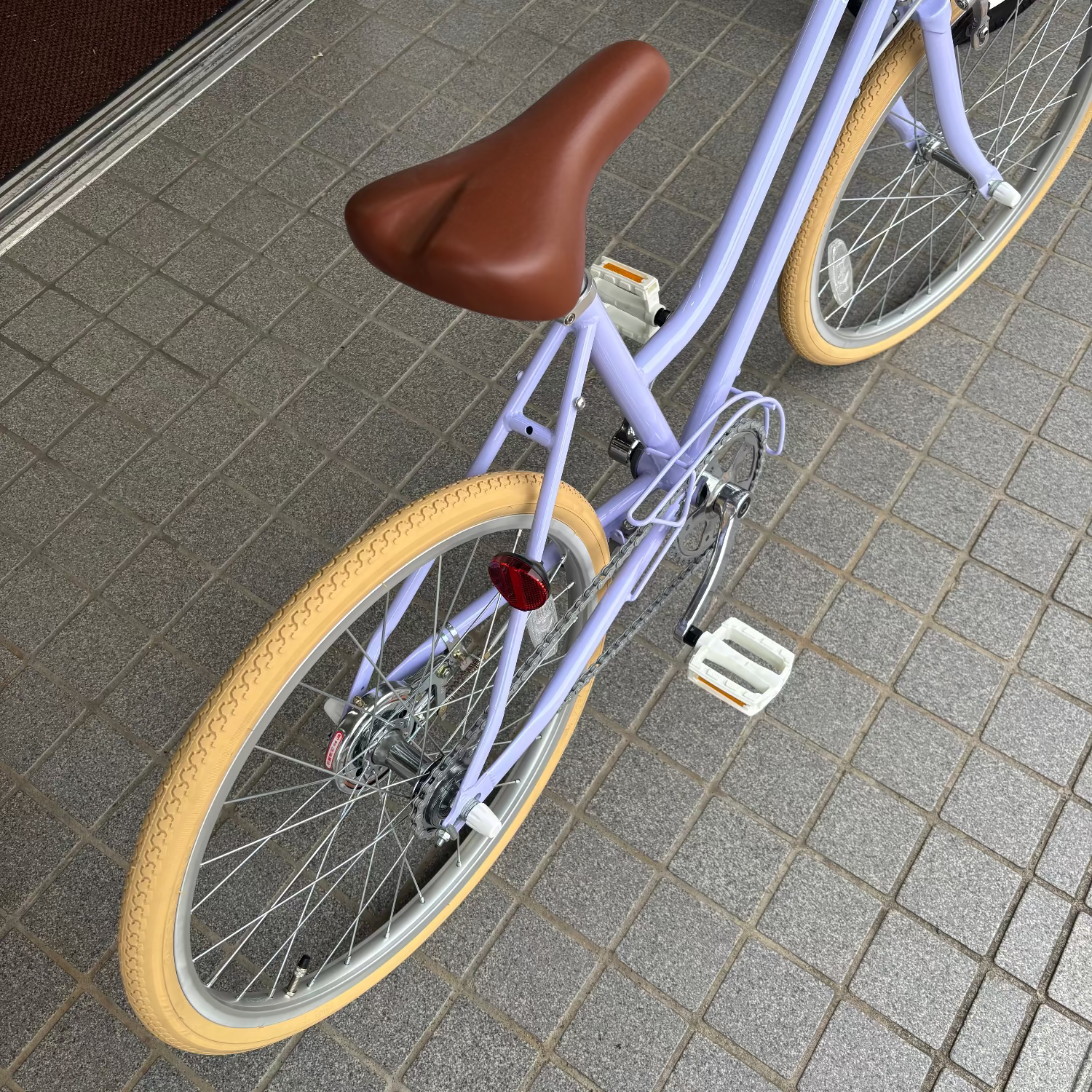 店舗受取 （対面）／【アウトレット・長期在庫,廃番サイズ】 tokyobike（トーキョーバイク）TOKYOBIKE Jr. Step 20 Mサイズ（現品1台のみ）/カラー：ライラック★子供用自転車