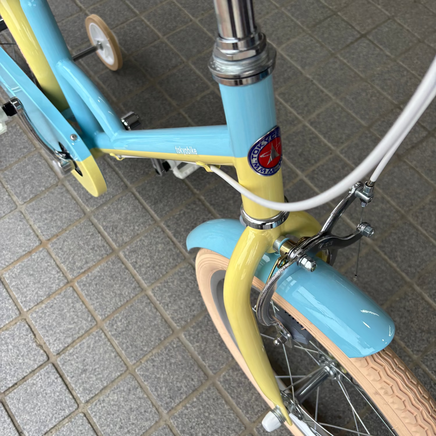 店舗受取（対面）／tokyobike little tokyobike Limited edition 18/SUNNY DAY・18インチ★幼児用・補助輪付き自転車